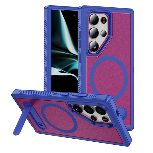 For Samsung Galaxy S25 S24 S23 S22 Shockproof Rugged Case Stand Mag Safe Cover - Picture 7 of 12