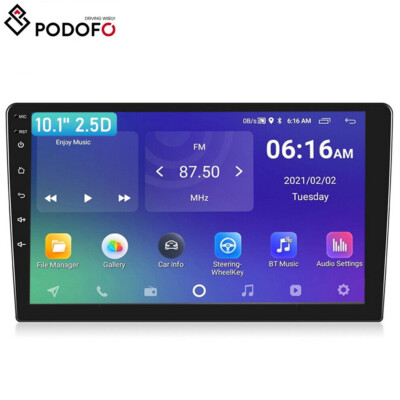 10.1 Zoll Android 12 Autoradio 2 DIN GPS Navi Bluetooth DAB+ USB WiFi BT 2+32GB
