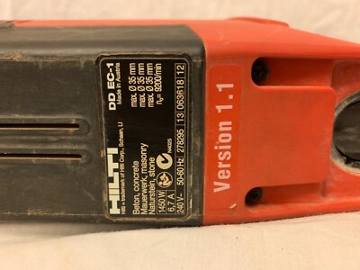 Hilti DD EC1 DD EC-1 Diamond Core Drill Drilling System In Box