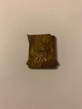 Vintage Illinois State Fair Brass Fob Keepsake Memento Collector Keepsake Piece
