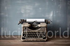 Digital Image Picture Wallpaper Background Desktop AI Art Vintage Typewriter