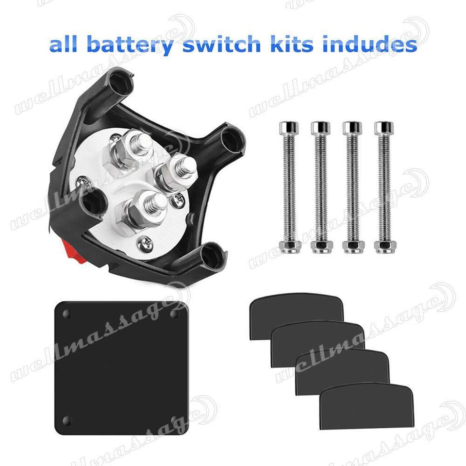 Battery Isolator Master Switch Dual System ON/OFF For Truck Boat Marine