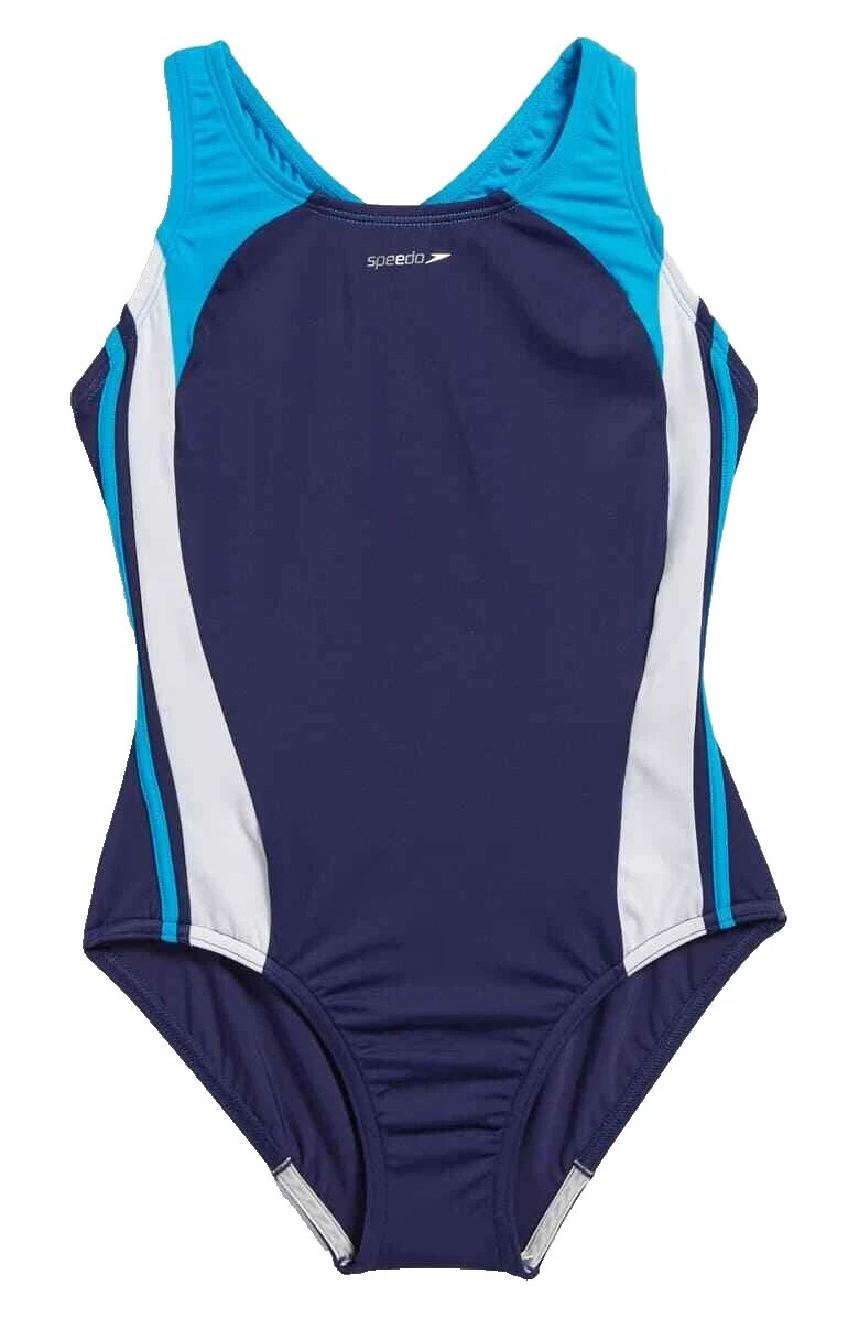 Traje de baño Tamaño 8 Azul Speedo para Niñas