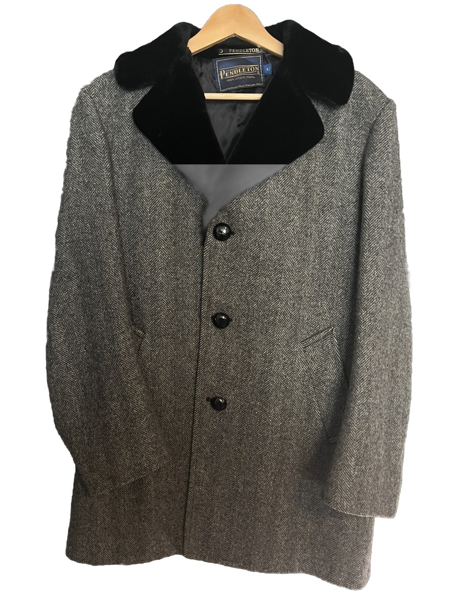 Vintage Pendleton Wool Coat Fur Collar Size 42 | eBay Vintage Pendleton Wool Coat Fur Collar Size 42 | eBay