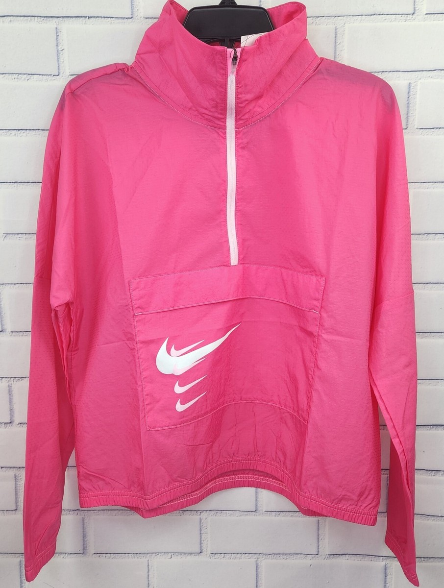 nike pink swoosh jacket