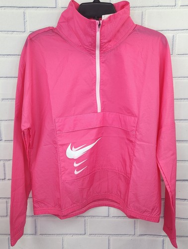 Zip Running Jacket Windbreaker Pink 