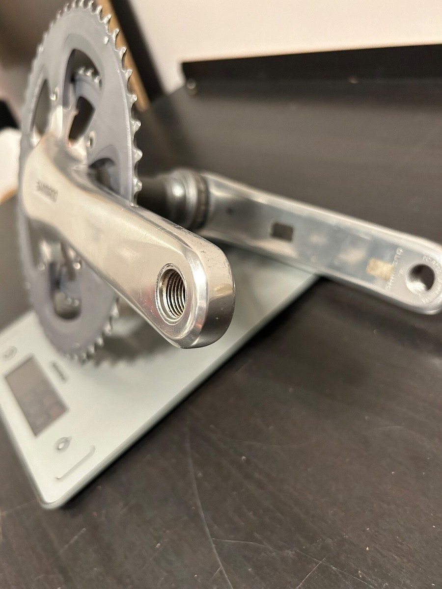 SHIMANO FC-R700 CRANKSET 50×34 165 Shimano FC-R700 50/34t 9/10-Speed 172.5mm Alloy Crankset