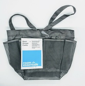 NEW Room Essentials Mesh Shower Caddy Portable Tote Dorm Travel from Target Gray NEW Room Essentials Mesh Shower Caddy Portable Tote Dorm Travel from Target Gray