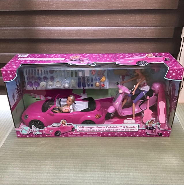 barbie scooter set