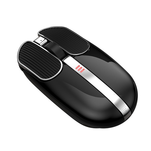 X1S Pebble Mouse Battery Level Visible Wired Wireless Slim Computer Mouse - Photo 13/15
