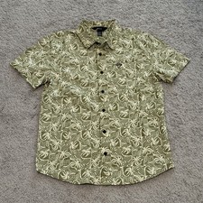 New RVCA Exotic Palms Short Sleeve Shirt Men  s Small - NWT