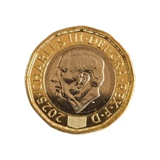 2025 £1 ONE POUND  KING CHARLES UNC BEES COIN FROM A SEALED BAG