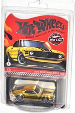 Hot Wheels Rlc 1970 Mustang Boss 302 Gold Membership Exclusive Moc