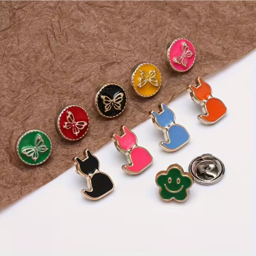 Wholesale Job Lot 60 x Enamel Pin Badges Bundle - Random Color ...