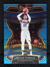 2019 Panini Select Concourse Light Blue Prizm 103/299 Matisse Thybulle #97 7zf