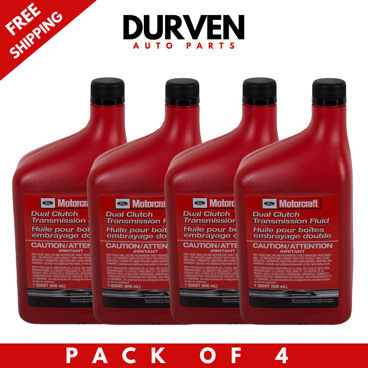 Motorcraft XT11QDC DCT Dual Clutch Transmission Fluid For Ford