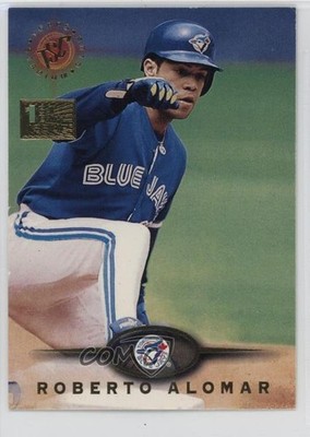 1995 Topps Stadium Club 1st Day Issue Roberto Alomar #70 HOF tw0