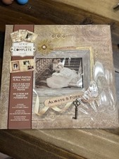 NEW Tapestry Wedding Album Scrapbook 20 12x12 Designed Pages Plus Embellishments