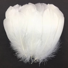 100Pcs/Bag High Quality Wedding Decoration DIY Feathers of Natural Goose Feather