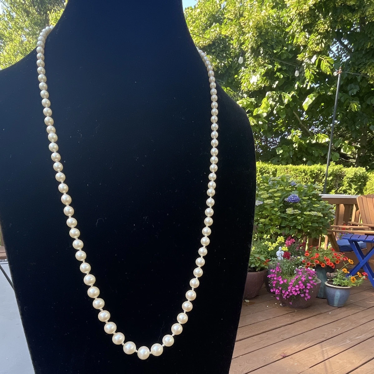 Monet Pearl Glass Fashion Necklaces & Pendants for sale | eBay