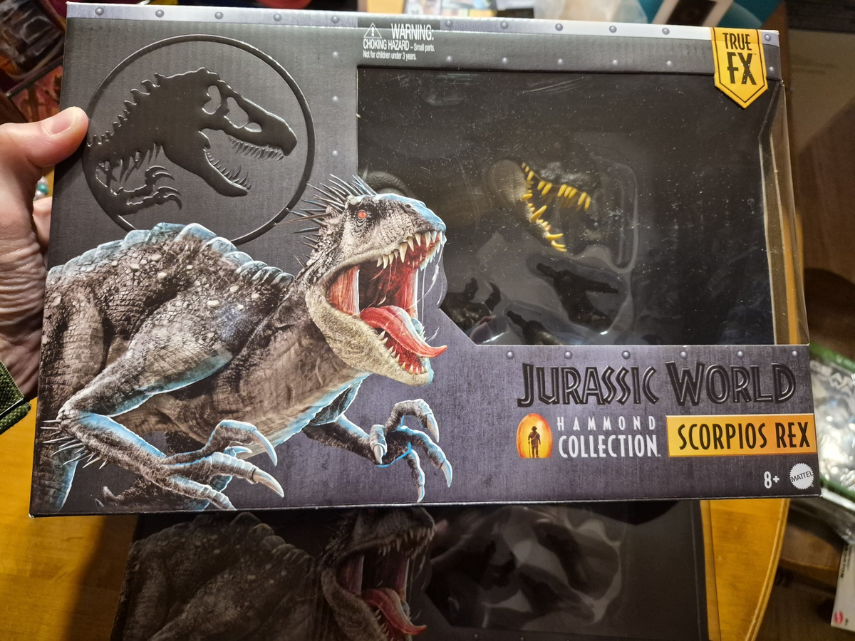 Jurassic World Park Hammond Collection SCORPIOS REX Dinosaur True