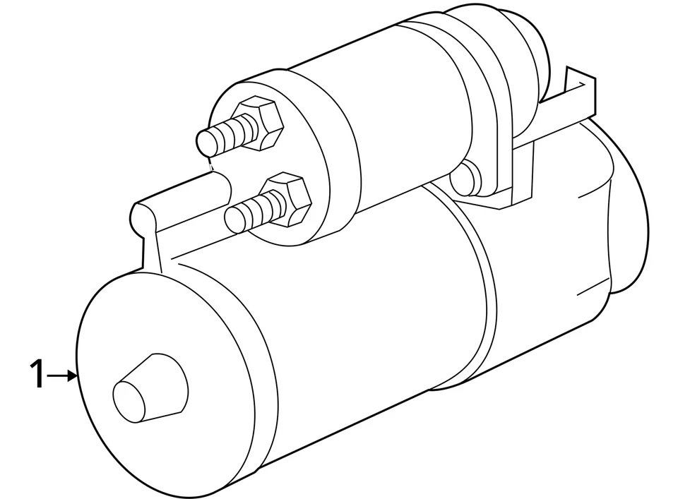 1997-2005 Chevrolet Monte Carlo Car Starter Motor Solenoid Oem WD7S5 - Image 4 of 4