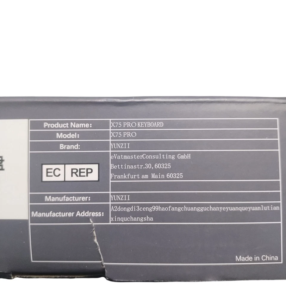 YUNZII X75 PRO 82 Key Wireless Hot Swappable Mechanical Gaming Keyboard - Image 3 of 4