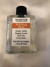Demeter Fragrance Library Witching Hour Pick Me Cologne Dabber 15ml NEW