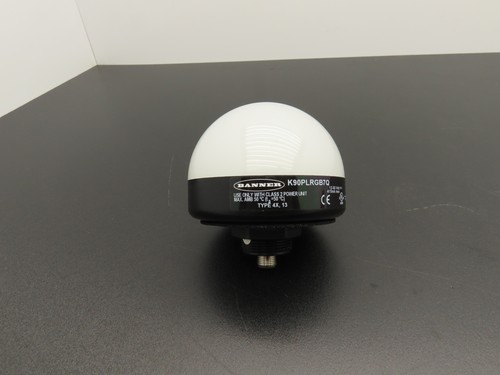 Banner K90PLRGB7Q LED RGB Indicator 7-Color K90 Pro Series 12-30VDC 5-Pin M12
