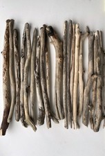 10x 50cm Straight Driftwood Pieces Art & Craft bundles  Arts/Crafts Sea/Beach