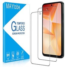 Moto G 5G 2025 Tempered Glass Screen Protector 9H Hardness 2-Pack Phone Case