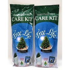 Christmas Tree Care Kit Tree Life Nutrients H20 Reminder Removal Bag Lot of 2