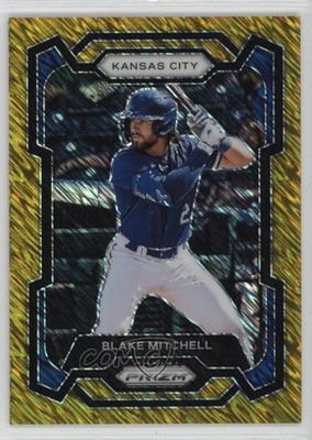 2024 Panini Prizm FOTL FOTL Gold Shimmer Prizm 4/7 Blake Mitchell #20 1pz4