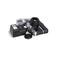 Minolta XD 35mm Film SLR c/w Winder D, MD ROKKOR 50mm f/1.7 Lens  Auto 200X Kit