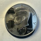 2000 S Silver Proof Kennedy Half Dollar, 90%