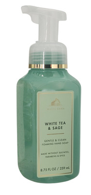 BRAND NEW Bath & Body Works White Tea & Sage Foaming Hand Soap 8.75 OZ