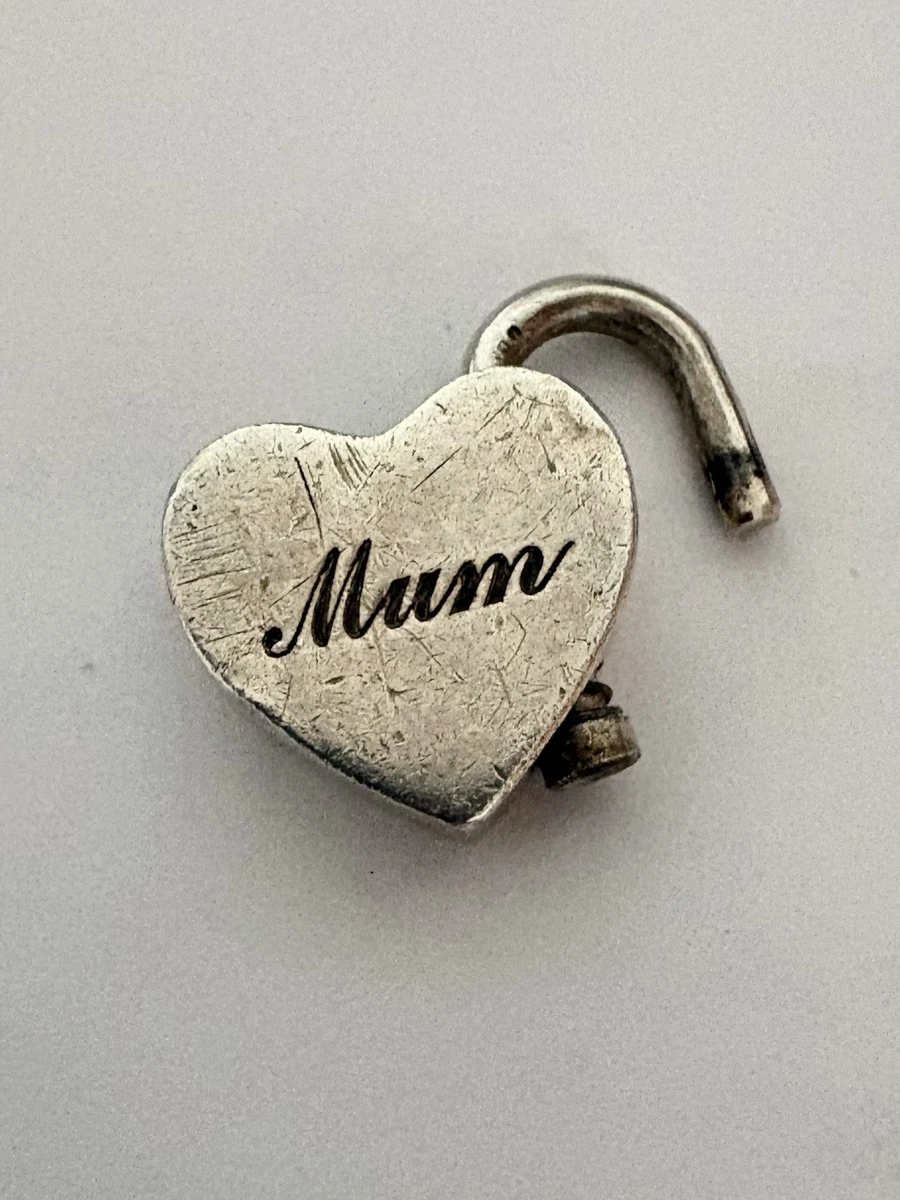 Mum Tafany & ko 925  Heart Charm/Pendant Used