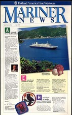 Holland-America Line-Westours MARINER NEWS 4 1987
