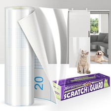 Cat Scratch Furniture Protector, 196.8" x 11.8" Couch Protector from Cat Claw...