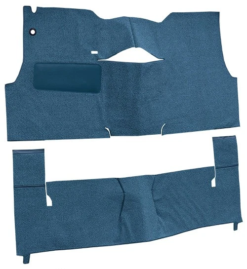 Alfombra de entrega Chevy 1956 sedán - bucle | 2 puertas, sedán, asiento de banco Foto 2 de 4