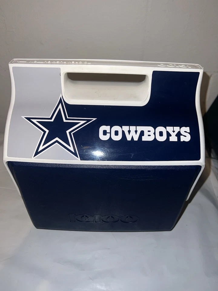 RARO 7 Qt Dallas Cowboys Edição Limitada Igloo Cooler (Versão 2021) - Imagem 2 de 4