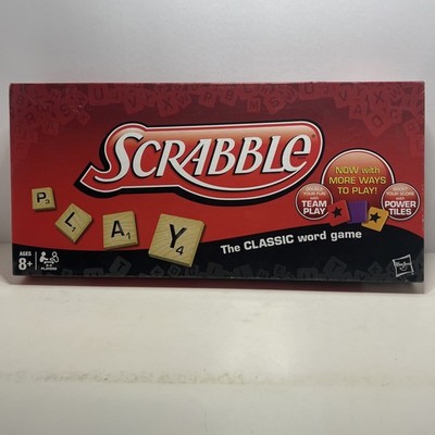 SCRABBLE The Classic Word Game with Power Tiles by Hasbro 2012: Complete!