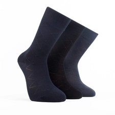 Men  s Bamboo Lightweight Dress  Trouser Socks 12-Pack - 483-486