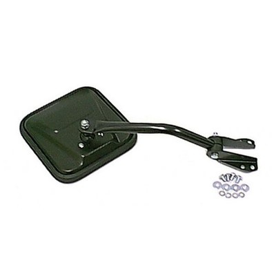 Omix 11001.05 Door Mirror Fits: 1959-1966 Jeep CJ3, 1959-1983 Jeep CJ5, 1966-196