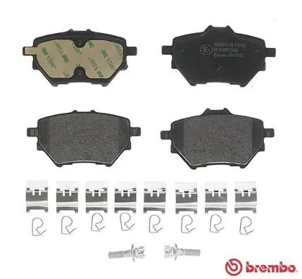 Bremsbelagsatz, Scheibenbremse P 61 122 BREMBO für CITROËN PEUGEOT OPEL VAUXHALL - Bild 2
