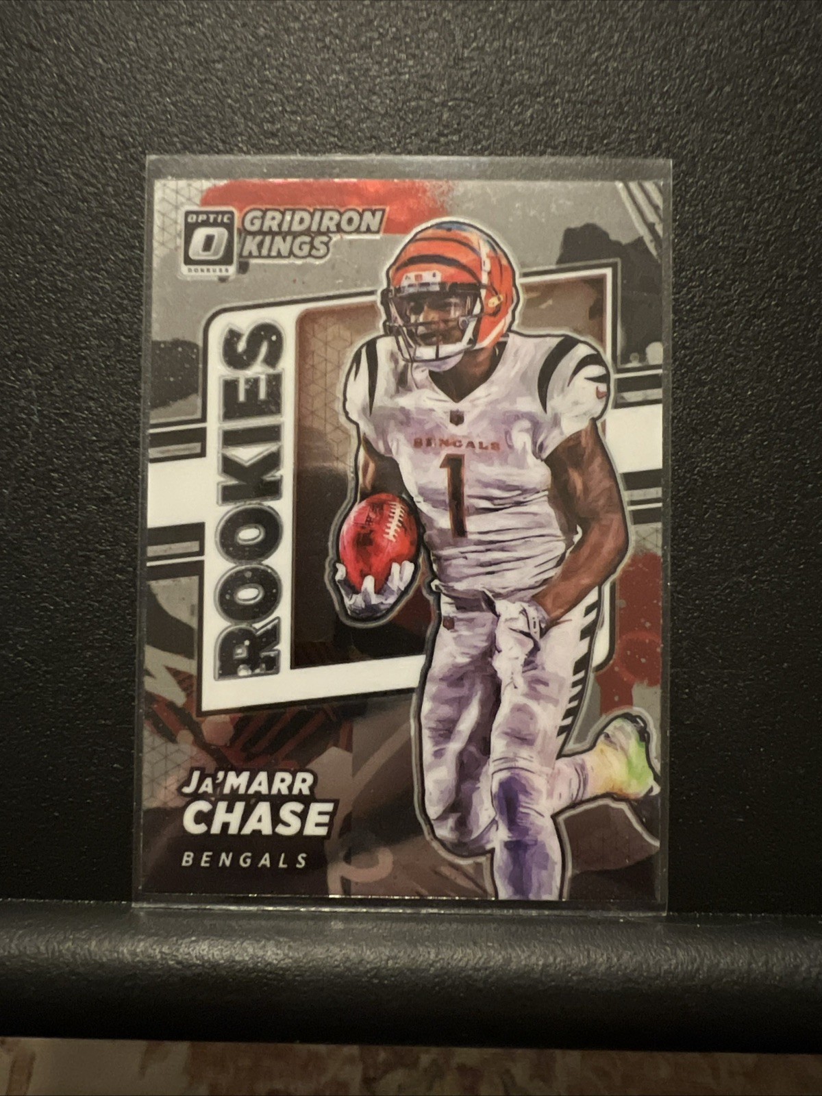 JaMarr Chase Panini Donruss Optic Rookie Gridiron Kings #RGK7 Base
