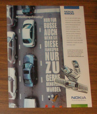 Seltene Werbung NOKIA 6800 - Mitteilungsfreud...