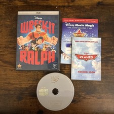 Disney Wreck-It Ralph DVD, 2013 John C. Reilly Sarah Silverman