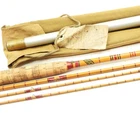 Vintage Divine Bamboo Fly Fishing Rod. 9’ 6”. W/ Tip Tube & Sock.