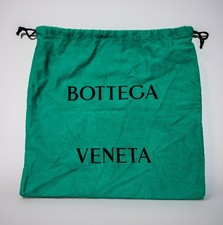 BOTTEGA VENETA Green Flannel Cotton 13.25 X 13.25" Drawstring Storage Dust BAG